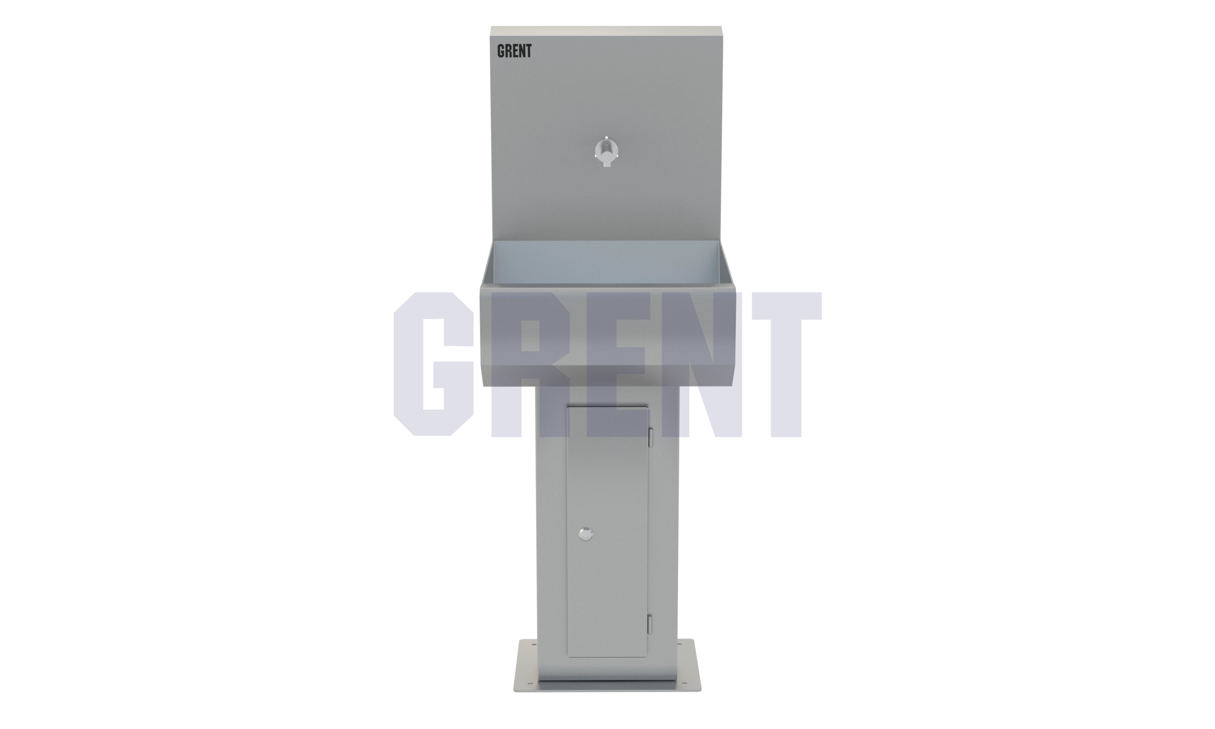 Умывальник 1-секционный на стойке GRENT-S-01