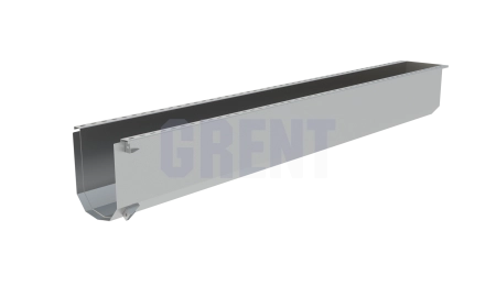 Лоток водоотводный мостовой GRENT MosT подвесной 150 торцевой