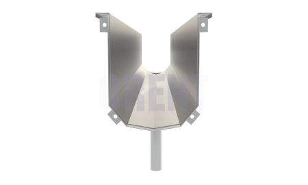 Лоток водоотводный мостовой GRENT MosT подвесной 350 выпускной