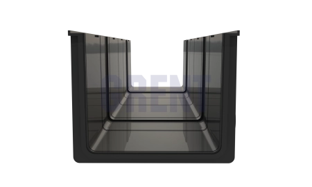 Лоток водоотводный пластиковый GRENT PlasT DN200 H200 