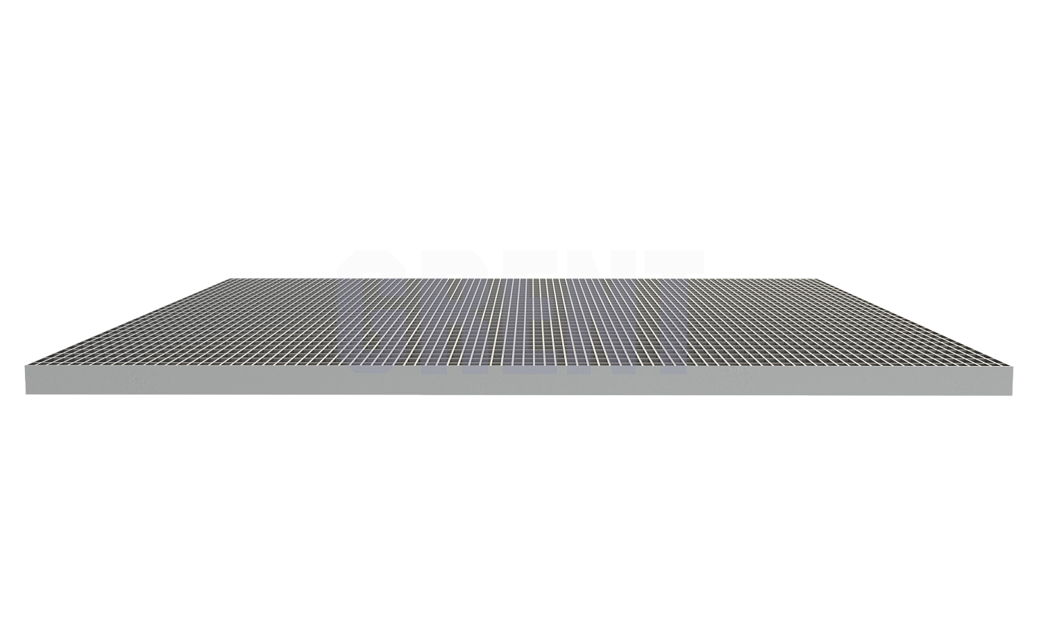 Прессованный настил из нержавеющей стали GRENT 33х11 1000х1000