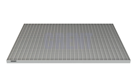 Прессованный настил из нержавеющей стали GRENT 33х11 700х1000