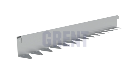 Бордюр стальной GRENT BR L-образный 1200*120, 1,5, оцинкованный