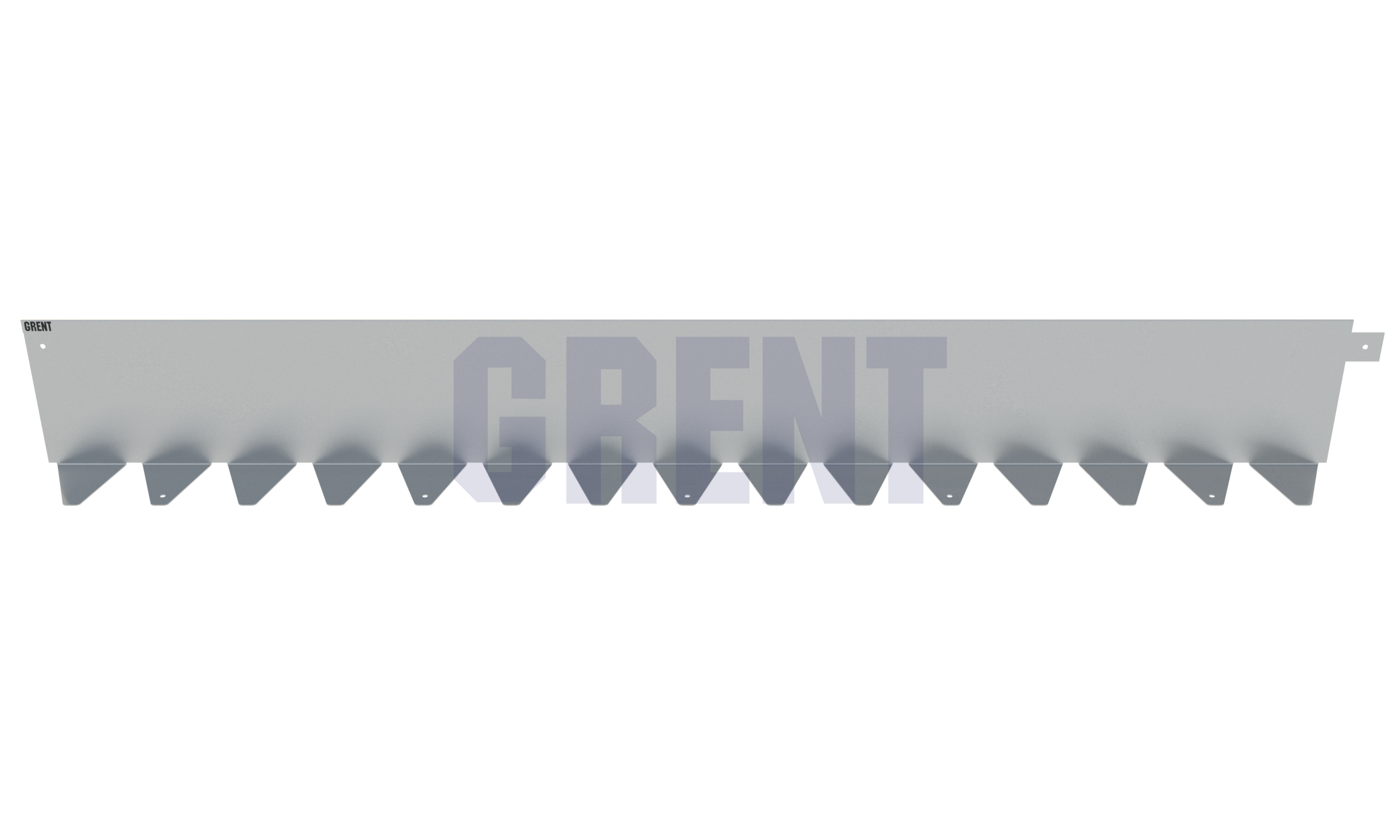 Бордюр стальной GRENT BR L-образный 2400*150, сталь 1.5 мм, нержавеющий Бордюр стальной GRENT BR L-образный 2400*150, сталь 1.5 мм, нержавеющий